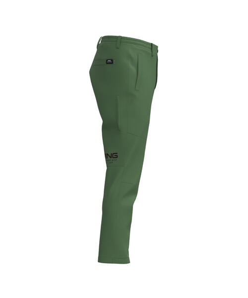 PING APPAREL】全方向ストレッチ二重織テーパードパンツ