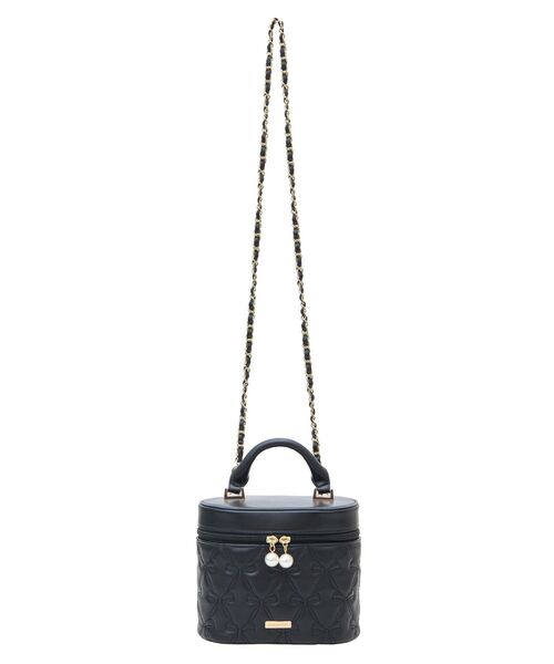 Maison de FLEUR ショルダーバッグ バッグ リボンキルティング