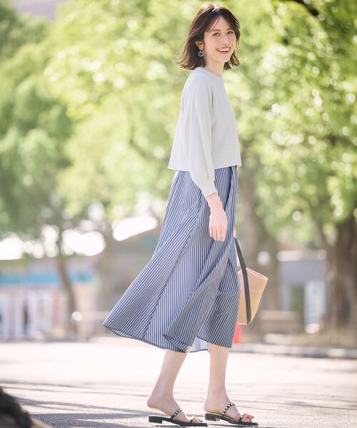 familiar ワンピース/Tシャツ2点/スカート　4点まとめセット 90 ANY SIS（エニィスィス） ワンピース 「2SET」シャツワンピ × ニット