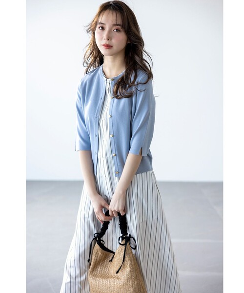 ANY SIS（エニィスィス） ワンピース 「2SET」シャツワンピ × ニット