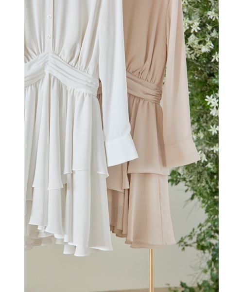 Her lip to tシャツ Tシャツ Murcia Chiffon Shirt Dress レディース 