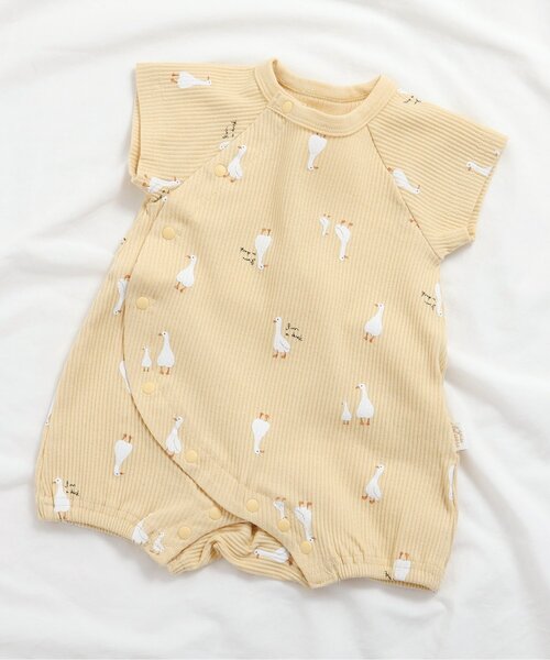 大特価 ベビー / ロンパース ベビー服 Wynken 総柄ボディ ZOZOTOWN : ロンパース・カバーオール