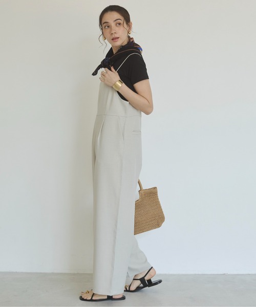 ANGIE サロペット オーバーオール ワイド キャミ サロペット