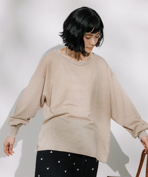 FREAK'S STORE（フリークスストア） ニット セーター リネンブレンド