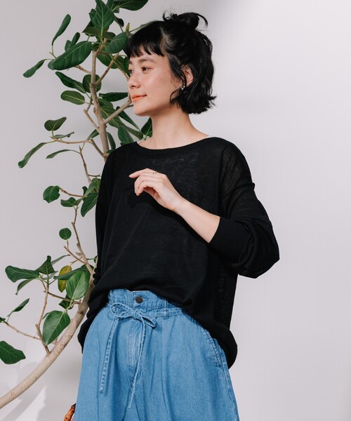 FREAK'S STORE（フリークスストア） ニット セーター リネンブレンド