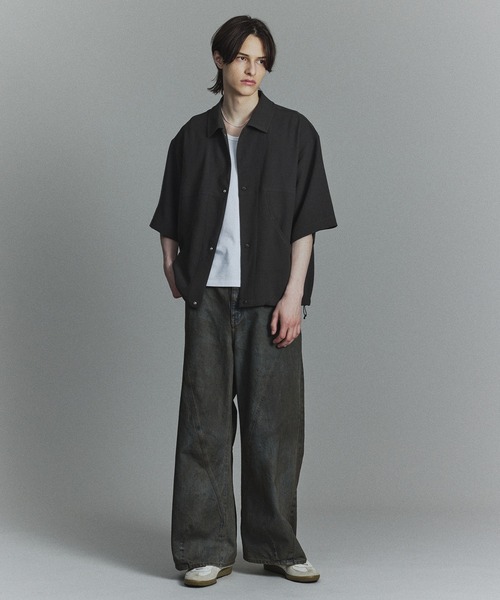 パンツ public tokyo buggy denim PUBLIC TOKYO ジーンズ DENIM 立体裁断ワイドバギーパンツ
