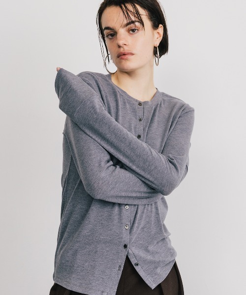 CREDONA カーディガン SMOOTHY CARDIGAN/スムージーカーディガン