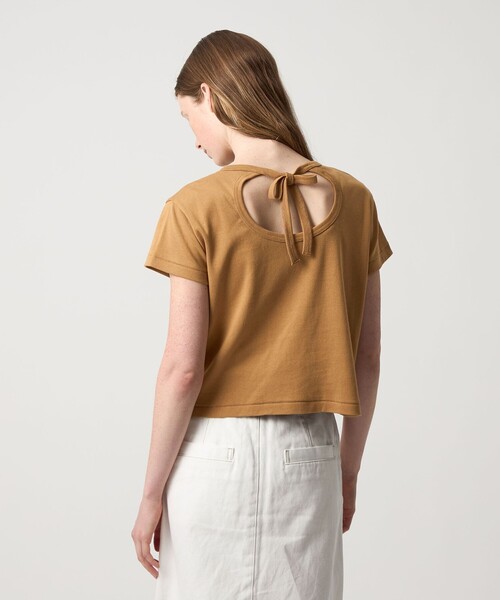 tシャツ 「Steven Alan」バックオープン Tシャツ レディース