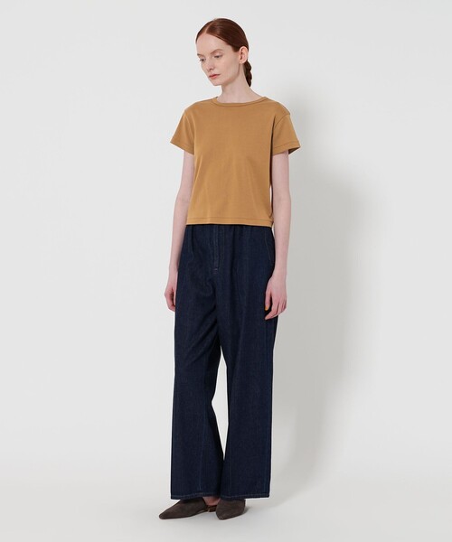 tシャツ 「Steven Alan」アンダイド フライス Tシャツ レディース STEVEN ALAN tシャツ 「Steven Alan」アンダイド フライス T