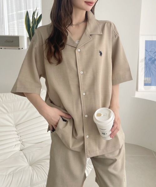 U.S. POLO ASSN. ブラウス シャツ 「セットアップ可能・メンズ