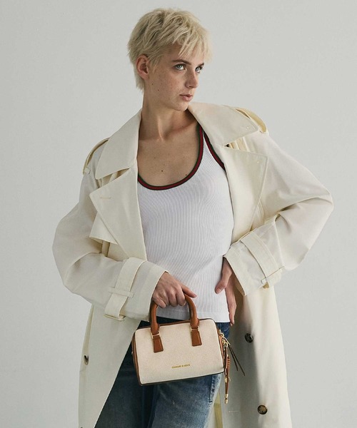 CHARLES ＆ KEITH トートバッグ Everleigh エベルレイ
