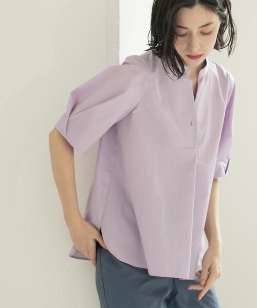 ブラウス シャツ スキッパータックスリーブブラウス「洗濯機洗い可」 レディース | OPAQUE.CLIP | 26