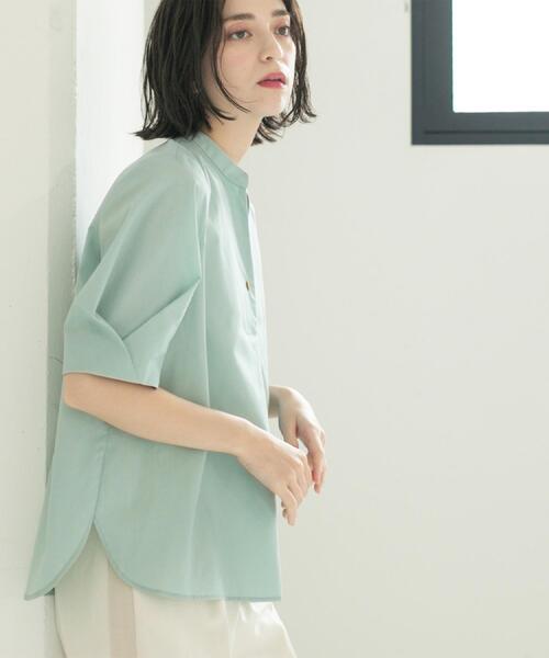 ブラウス シャツ スキッパータックスリーブブラウス「洗濯機洗い可」 レディース | OPAQUE.CLIP | 16