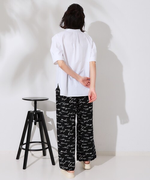 ブラウス シャツ スキッパータックスリーブブラウス「洗濯機洗い可」 レディース | OPAQUE.CLIP | 12