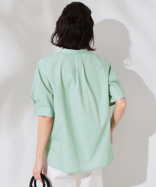 ブラウス シャツ スキッパータックスリーブブラウス「洗濯機洗い可」 レディース | OPAQUE.CLIP | 09