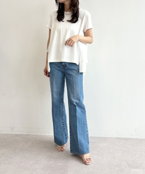 新品 NORC ノーク タイプライターバックシャントップス ブラック N.O.R.C tシャツ タイプライターバックシャントップス「クール