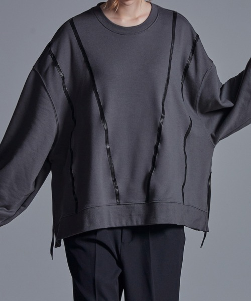 「Loose/ルース」 スウェットカットソー X-SMALL グレー メンズ