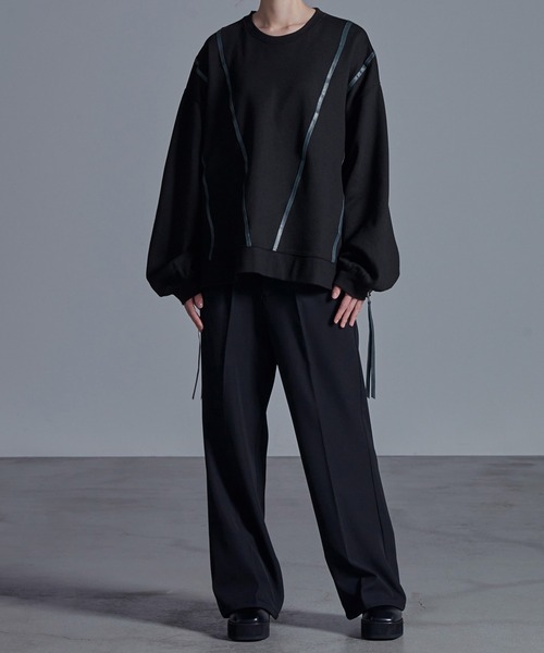 「Loose/ルース」 スウェットカットソー X-SMALL グレー メンズ