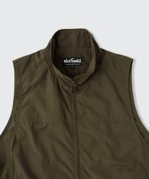 WILD THINGS × monkey time パッファー ベスト別注】＜WILD THINGS