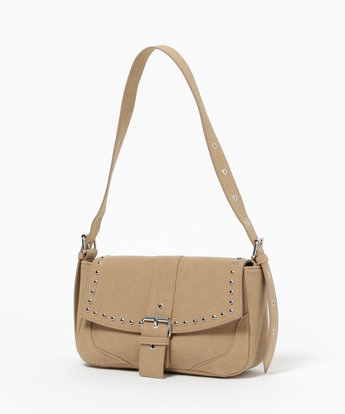 新品未使用品　人気ショルダーバッグ Heather ショルダーバッグ バッグ スタッズショルダーBAG 581662