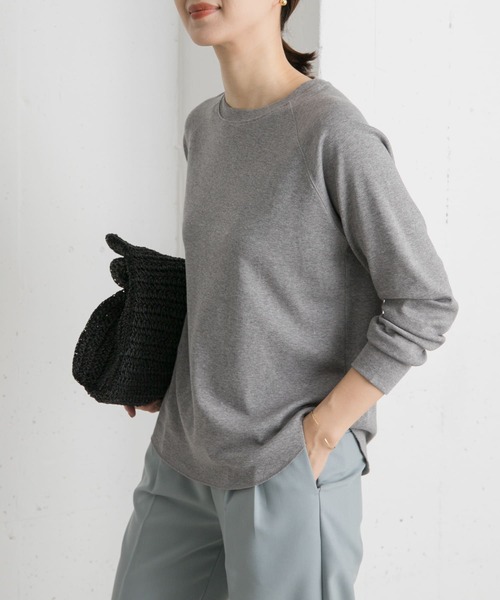 「URBAN RESEARCH DOORS」 長袖カットソー MEDIUM グレー系その他 レディース