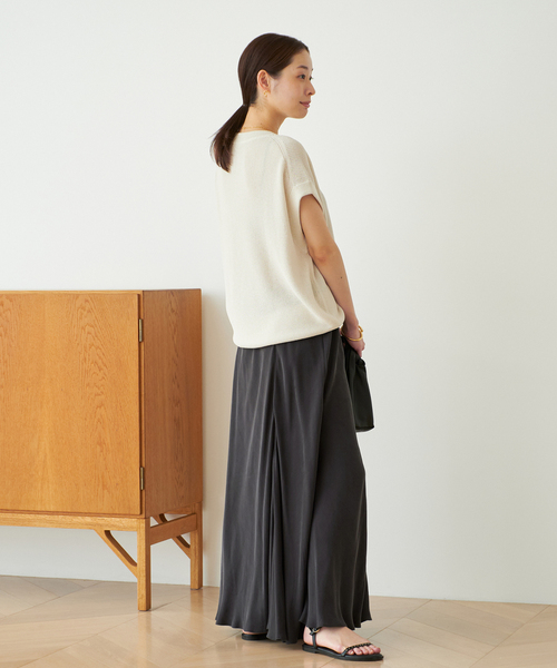 plage washable fibril drape スカート　36 セール】《追加》Washable Fibril Drape スカート（スカート