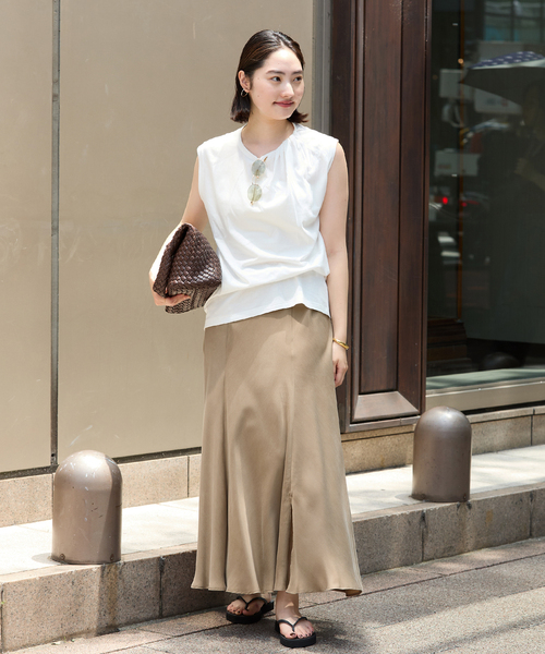 Plage Washable Fibril ロングスカート plage スカート 「追加」Washable Fibril ロングスカート 3