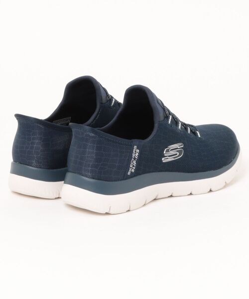 Skechers Slip-insレディススニーカー　23㎝ネイビー【価格変更】 楽天市場】スケッチャーズ スニーカー レディース スリッポン 靴