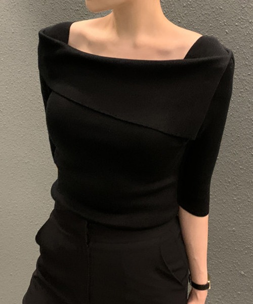 七分袖オフショルダートップス レディース 七分袖オフショルダートップス レディース : ZOZOTOWN Yahoo!店