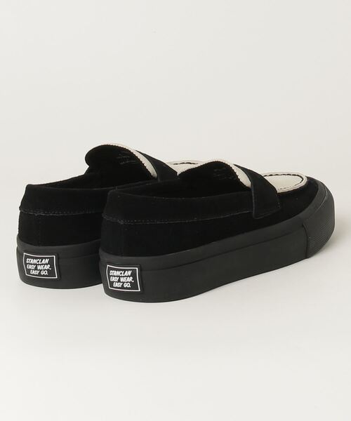 STANCLAN（スタンクラン） スリッポン 「STANCLAN」PENNY Suede Black