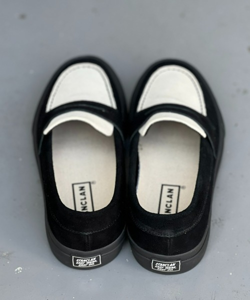 STANCLAN（スタンクラン） スリッポン 「STANCLAN」PENNY Suede Black 