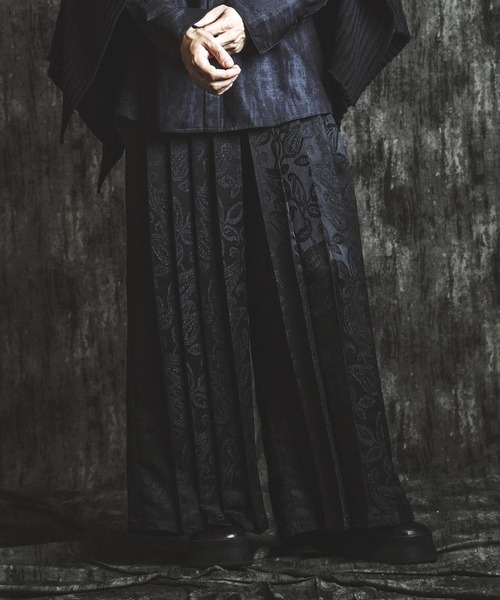 NO ID.（ノーアイディー） ワイドパンツ パンツ 「NO ID.」Hakama