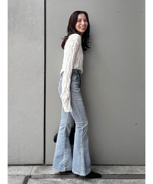 【専用】新品⭐︎Ungridハイウエストフレアデニム Ungrid（アングリッド） ジーンズ デニム デニムパンツ ハイウエスト