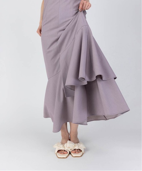 「RANDA」 フラットサンダル M ブラック レディース_画像4