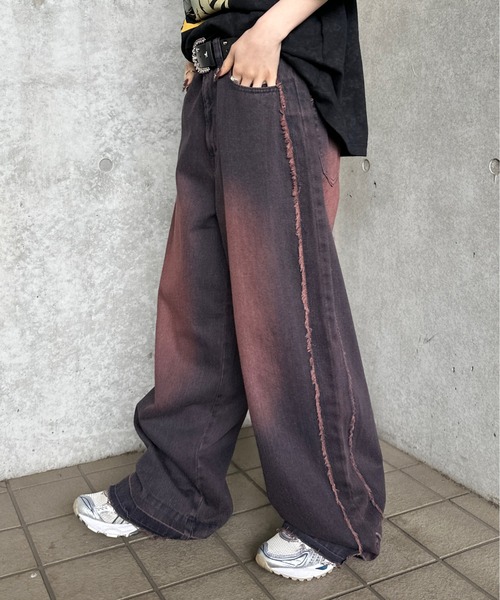 sedacle」 加工デニムパンツ MEDIUM パープル メンズ : ZOZOTOWN sedacle」 加工デニムパンツ MEDIUM パープル メンズ : ZOZOTOWN