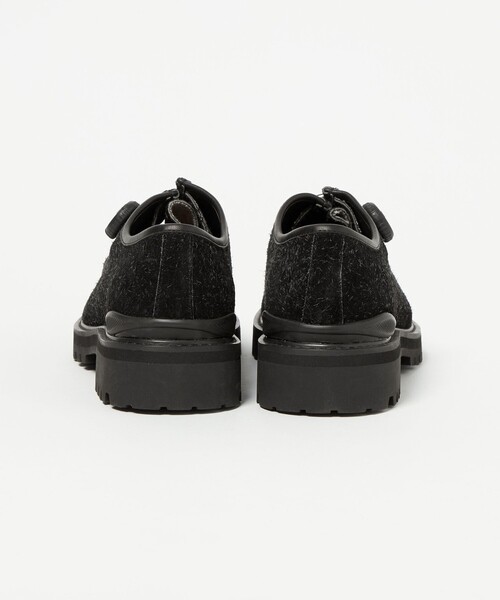 PG × Steven Alan KNOCK BLACK LEATHERシューズ STEVEN ALAN デッキシューズ 「PG × Steven Alan」 KNOCK BLACK