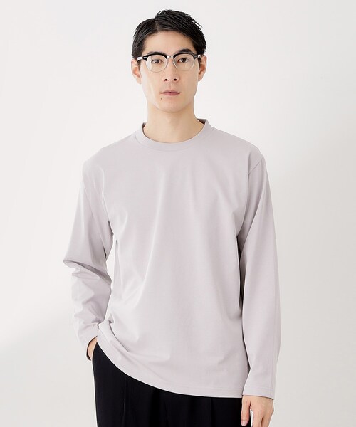 THE SHOP TK tシャツ ジャケット長袖Tシャツ 「ON/OFF兼用」 メンズ