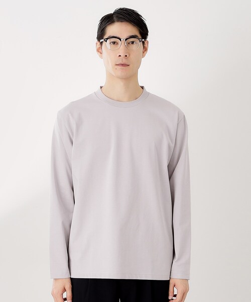 THE SHOP TK tシャツ ジャケット長袖Tシャツ 「ON/OFF兼用」 メンズ