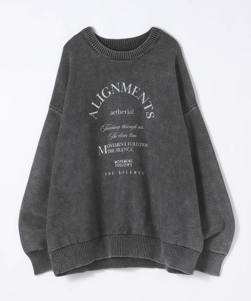 ニット セーター アーチMIXロゴニットプルオーバー/603819 レディース | JEANASIS | 20