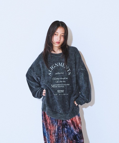 ニット セーター アーチMIXロゴニットプルオーバー/603819 レディース | JEANASIS | 07