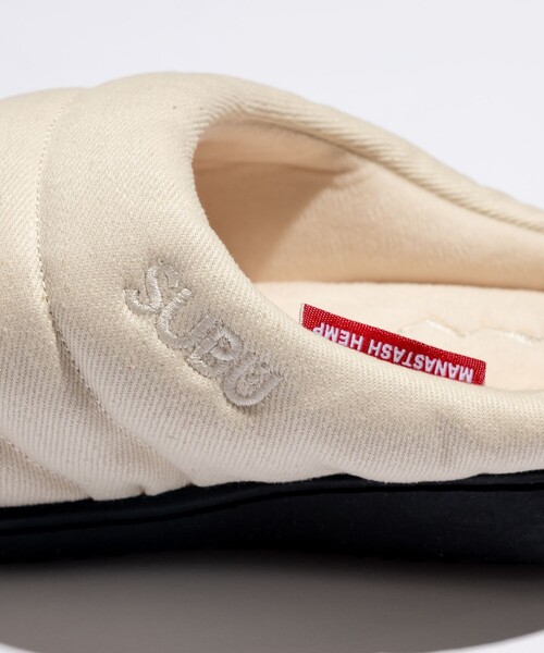 サンダル SUBU × MANASTASH/スブ × マナスタッシュ 「EXCLUSIVE」HEMP TWILL SANDAL 23/ヘンプ ツイル | SUBU | 04