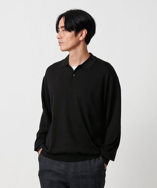 BEAUTY＆YOUTH UNITED ARROWS ポロシャツ SUPER130 ウール ポロニット
