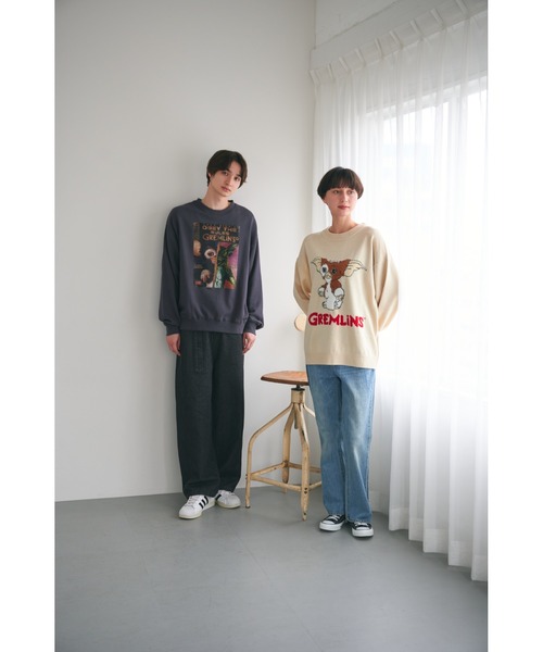 セーター ニット 2025AW GREMLINS/グレムリン オーバーサイズ「GIZMO