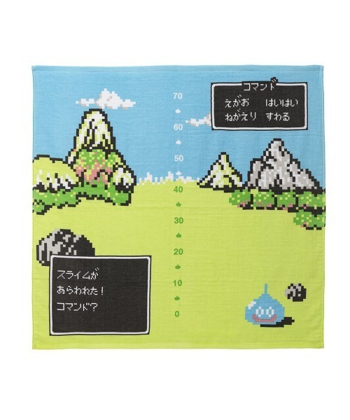 タオル ドラクエベビー＆キッズ 湯上がりタオル スライムがあらわれた