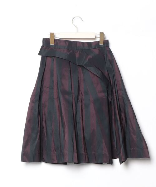 Vivienne Westwood RED LABEL スカート ストライプ Vivienne Westwood red label 「Vivienne label」 ストライプ柄フレア