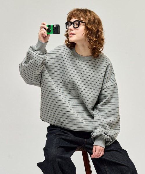 WETTEMPT トレーナー スウェット HEAVY WEIGHT BORDER SWEAT