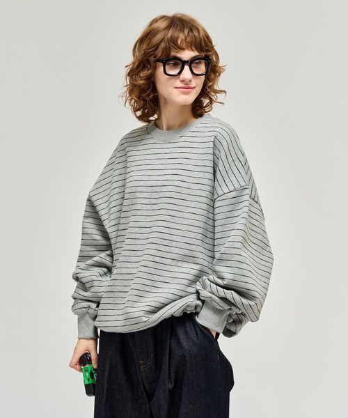 WETTEMPT トレーナー スウェット HEAVY WEIGHT BORDER SWEAT