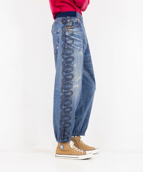 ヒステリックグラマー スネーク ループ ジャージ HYSTERIC GLAMOUR（ヒステリックグラマー） スウェットパンツ ジャージ