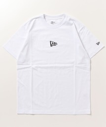 「NEW ERA」 半袖Tシャツ L ホワイト×ブラック メンズの画像3