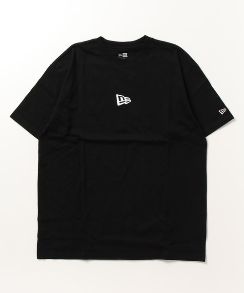 「NEW ERA」 半袖Tシャツ L ホワイト×ブラック メンズの画像4